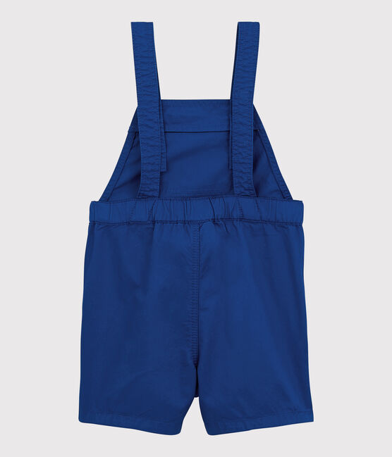 Salopette courte bébé garçon bleu SURF