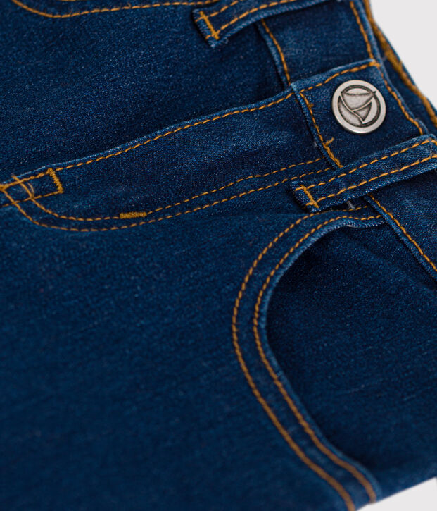 Pantalon slim en denim enfant fille bleu