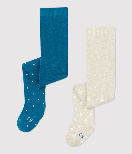 Lot de 2 paires de collants bébé. variante 1