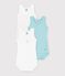 Lot de 3 bodies d&eacute;bardeurs b&eacute;b&eacute; multicouleur