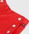 Pantalon enfant en denim rouge