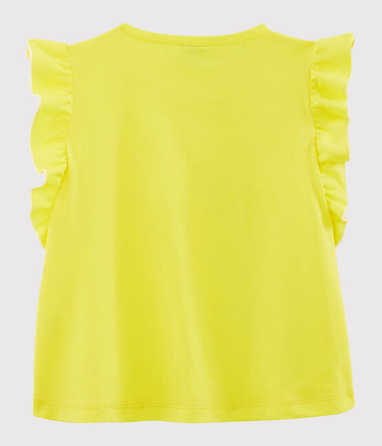Top enfant fille jaune EBLOUIS