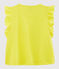 Top enfant fille jaune EBLOUIS