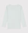 Tee Shirt manches longues en coton bleu AGLA