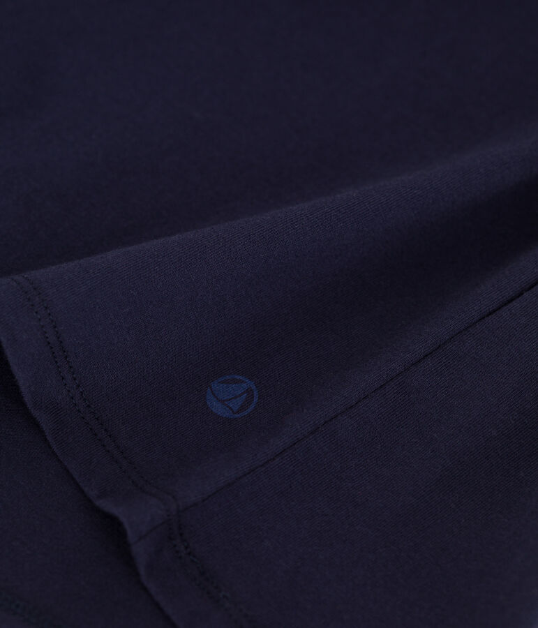 Tee-shirt Femme Le Droit en coton uni bleu SMOKING