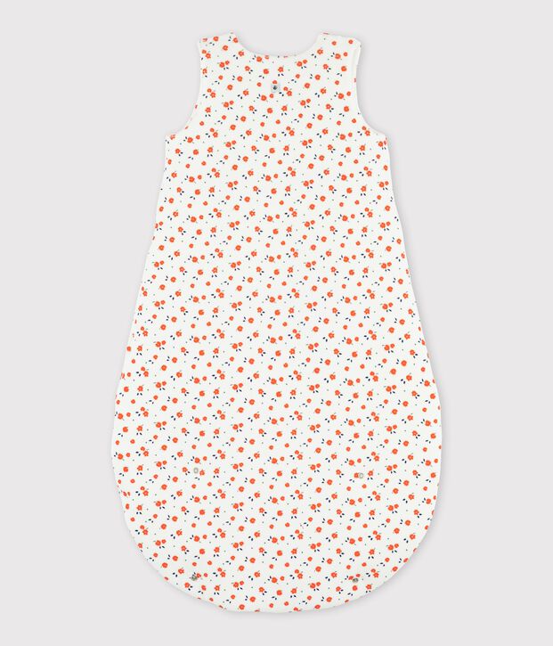 Gigoteuse b&eacute;b&eacute; en velours. blanc/multicouleur