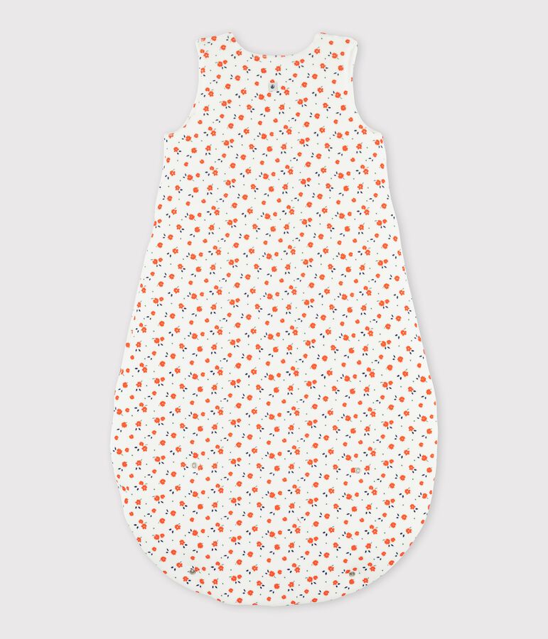 Gigoteuse b&eacute;b&eacute; en velours. blanc/multicouleur