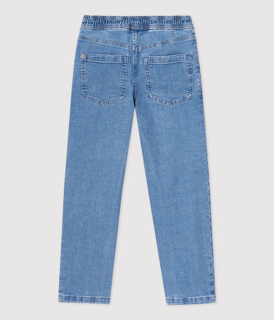 Pantalon regular en denim clair enfant garçon bleu DENIM BLEU