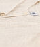 Tee-shirt col tunisien Femme beige MONTELIMAR CHINE