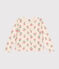 Cardigan en molleton enfant fille blanc AVALANCHE/ MULTICO