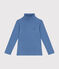 Sous-pull en coton enfant fille / garçon bleu BEACH