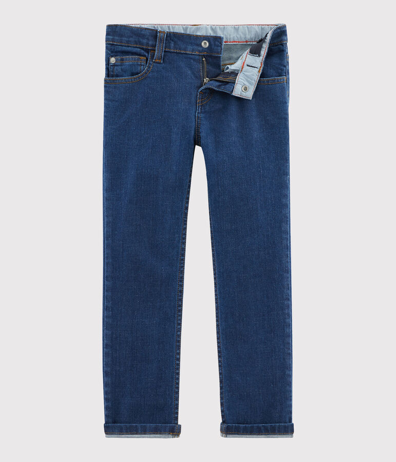 Pantalon denim enfant garcon bleu