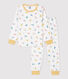 Pyjama imprimé animaux en molleton enfant