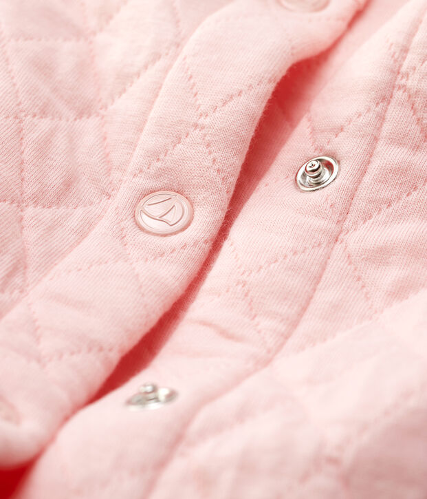 Cardigan en tubique enfant Fille rose