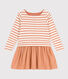 Robe en coton épais et gaze de coton enfant fille