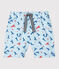 Short imprimé bébé garçon blanc MARSHMALLOW/blanc MULTICO