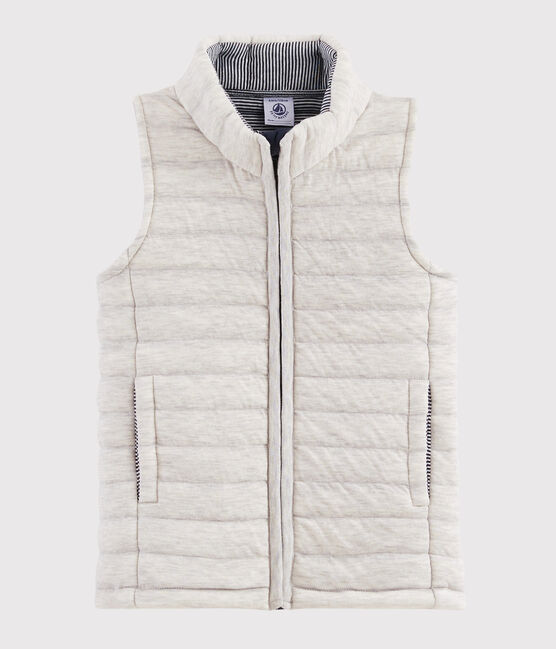 Blouson sans manche fille/garçon gris BELUGA CHINE