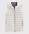 Blouson sans manche fille/garçon gris BELUGA CHINE
