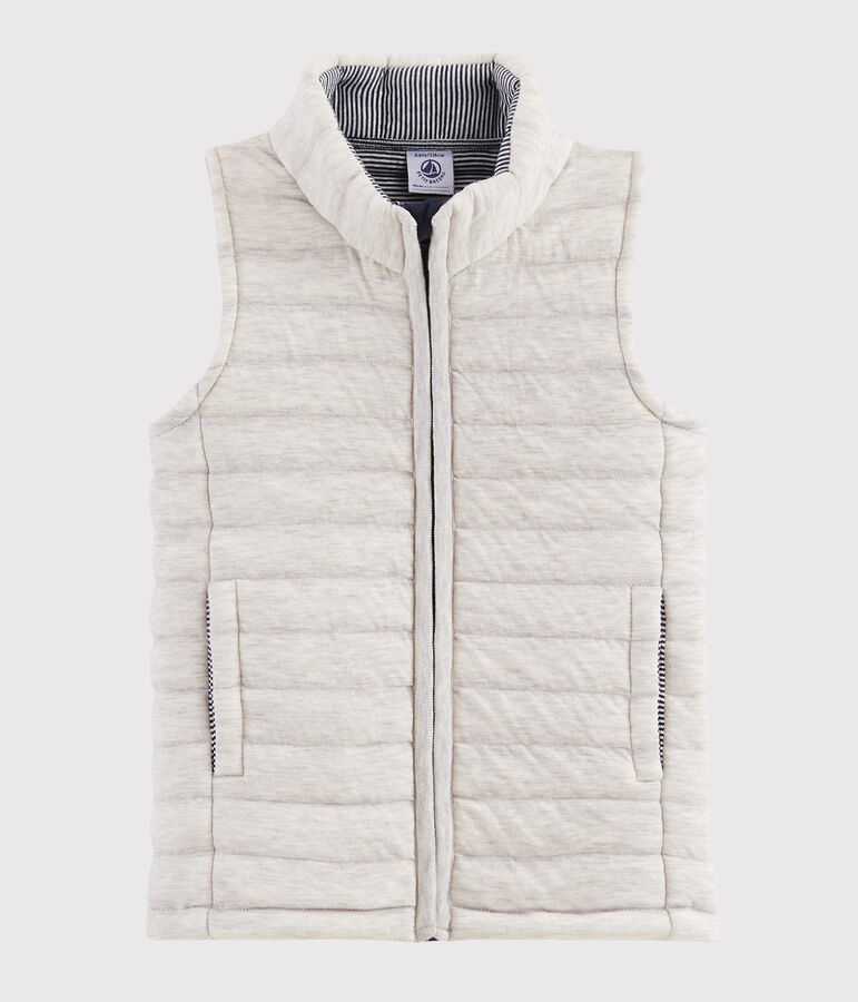 Blouson sans manche fille/gar&ccedil;on gris