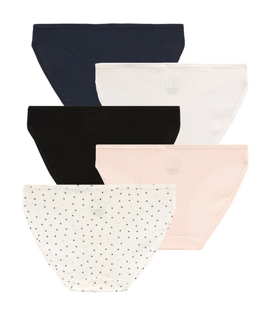 Lot de 5 culottes femme en coton léger Variante 1 PACK