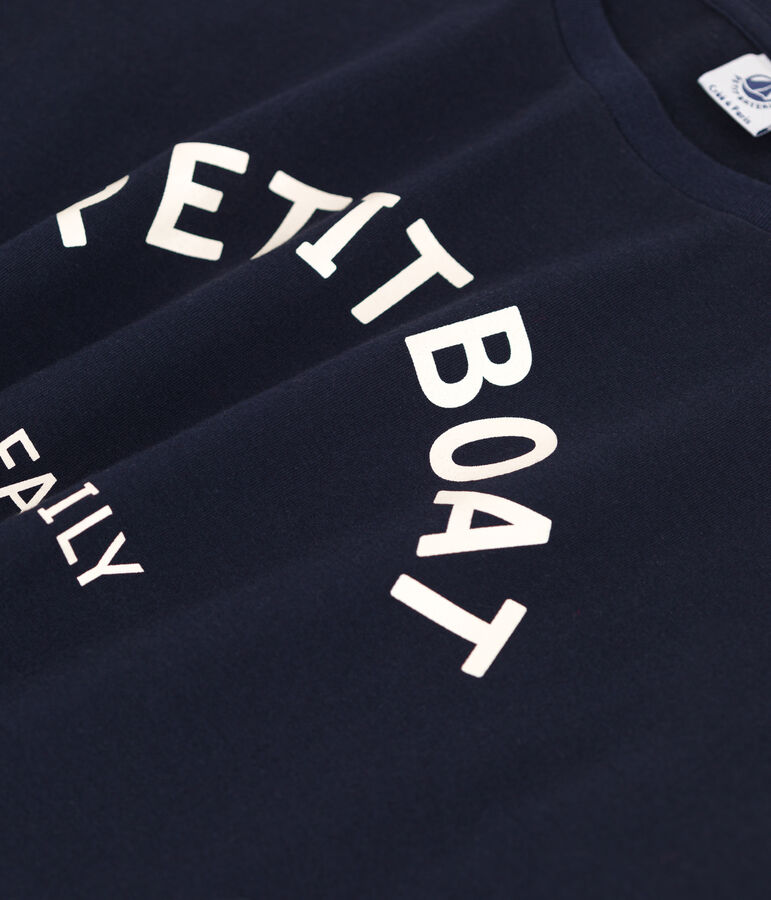 T-shirt LE BOXY en coton Femme bleu SMOKING