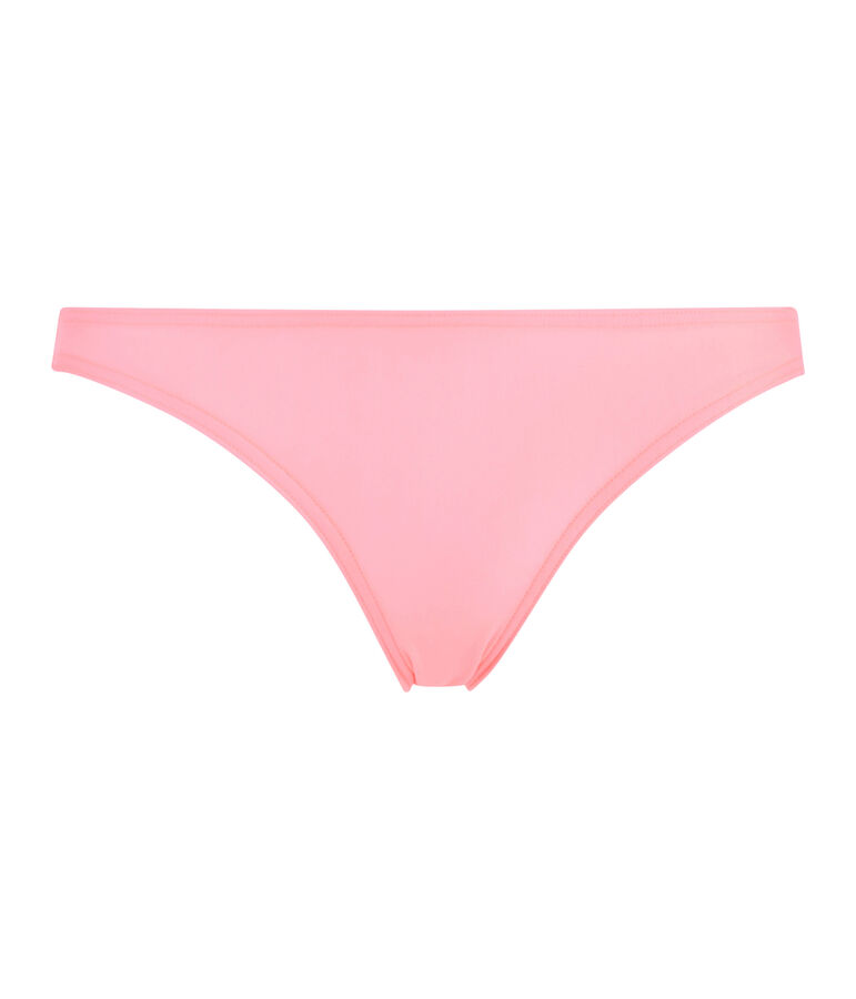 Bas de maillot de bain &eacute;coresponsable femme rose