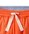 Pantalon garçon à ceinture élastiquée orange ORIENT