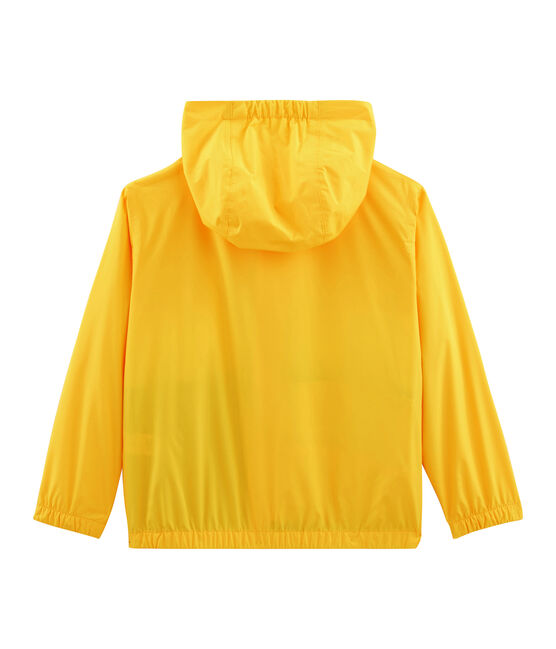 Coupe-vent court enfant garcon jaune JAUNE/blanc MULTICO