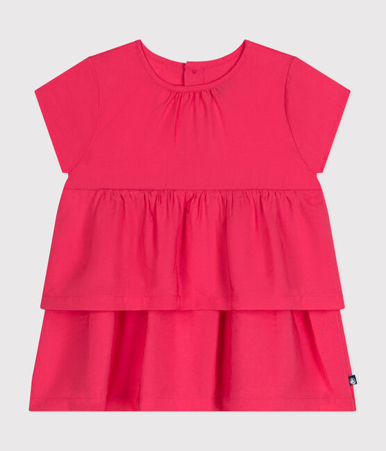 Robe manches courtes bébé rose GLOSS