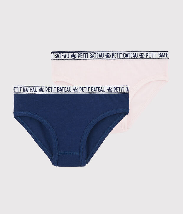 Lot de 2 culottes de sport petite fille multicouleur