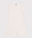 Chemise de nuit en coton motif petit cœur enfant