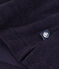 Tee-shirt le Boxy en coton éponge femme bleu SMOKING