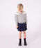 Pull marin enfant en coton à rayures bleu MARSHMALLOW/ SOIR