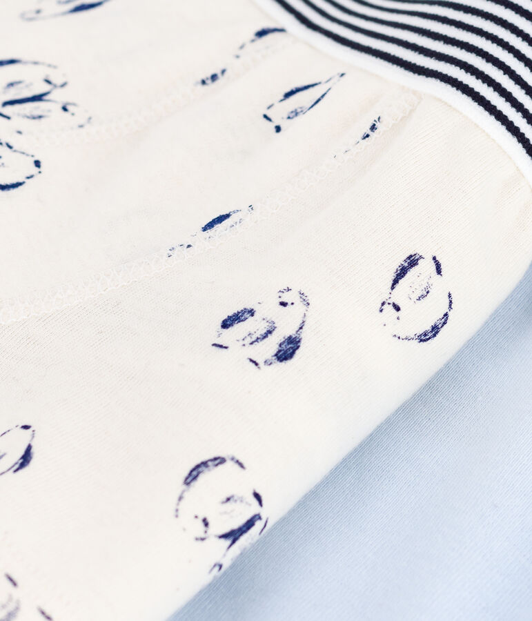 Lot de boxers enfant en coton imprim&eacute; pingouins variante 1