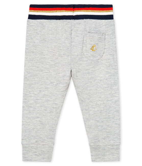 Pantalon bébé fille en tubique gris BELUGA CHINE CN