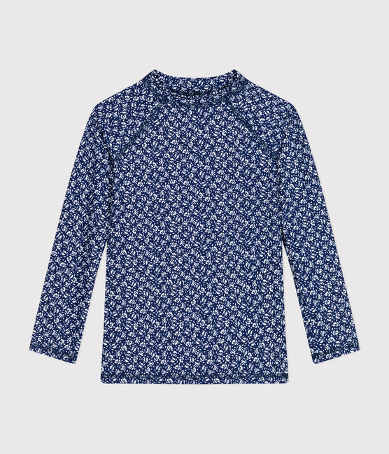 Tee-shirt anti-UV enfant fille INCOGNITO/ MARSHMALLOW