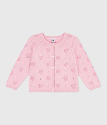 Cardigan enfant en coton uni