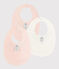 Lot de 3 bavoirs Paris bébé en côte variante 1