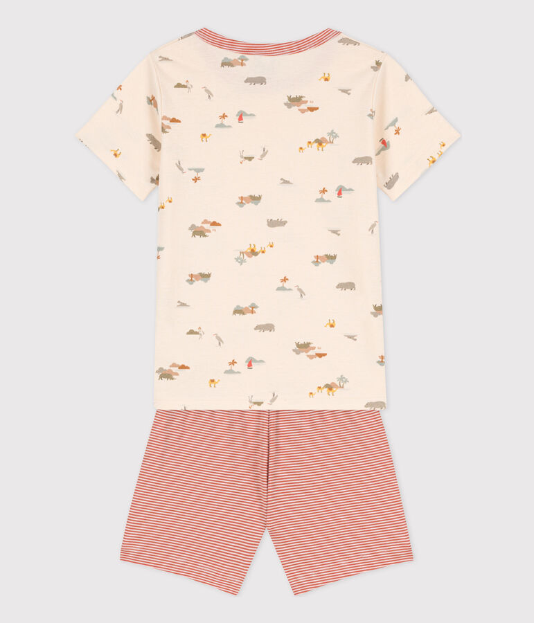 Pyjacourt animaux en coton enfant blanc AVALANCHE/ MULTICO