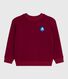 Sweatshirt enfant en coton uni