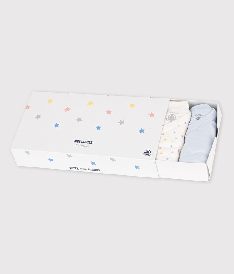 Lot de 5 bodies b&eacute;b&eacute; en coton biologique variante 1