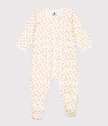 Pyjama bébé fleurs en tubique