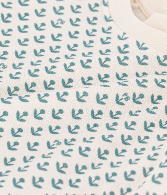 Sweatshirt en tubique bébé blanc AVALANCHE/ BRUT