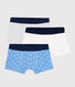 Lot de 3 boxers petit garçon