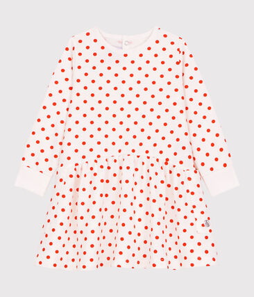 PETIT BATEAU - Robe en molleton bébé.