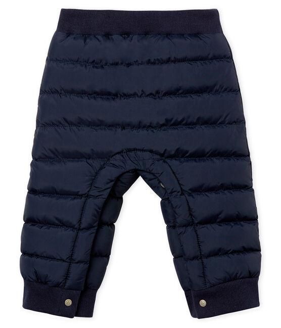 Pantalon doudoune bébé mixte bleu SMOKING