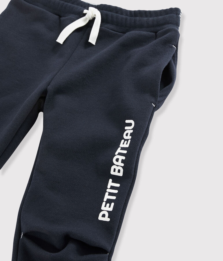 Pantalon de sport enfant gar&ccedil;on bleu SMOKING