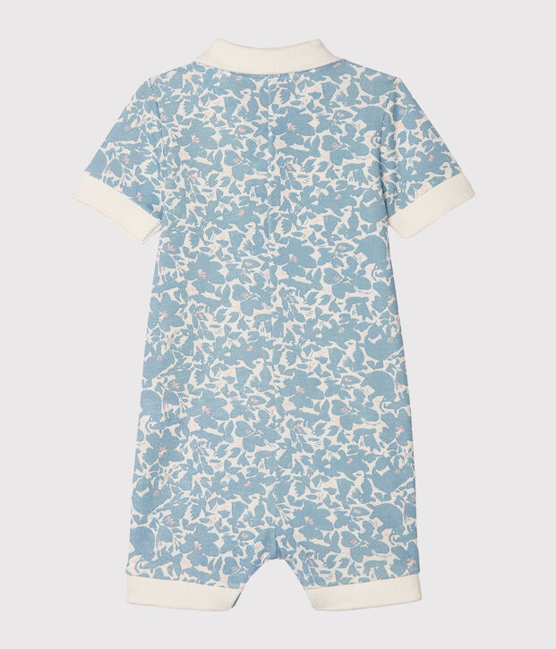 Combicourt polo b&eacute;b&eacute; gar&ccedil;on imprim&eacute; blanc/multicouleur