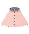 Cape de pluie unie b&eacute;b&eacute; mixte rose