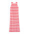 Robe sans manche femme rose GROSEILLER/blanc MARSHMALLOW